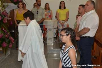 La Breña procesiona a sus patronos con la polémica de la gala Drag Queen aún latente (Foto Francisco Javier Santana)